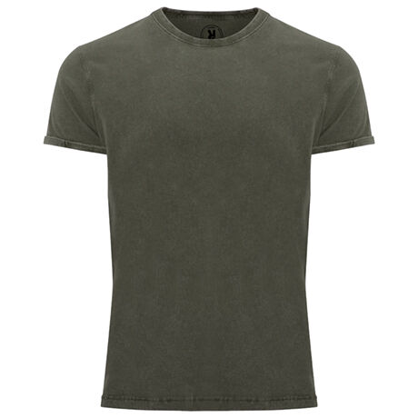 CAMISETAS HUSKY VERDE MILITAR OSCURO TALLA S