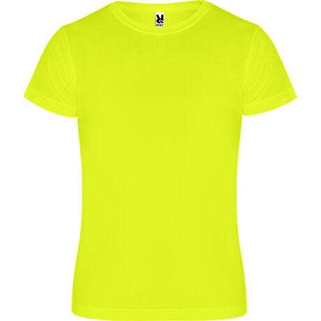 CAMISETAS CAMIMERA AMARILLO FLUOR TALLA 16