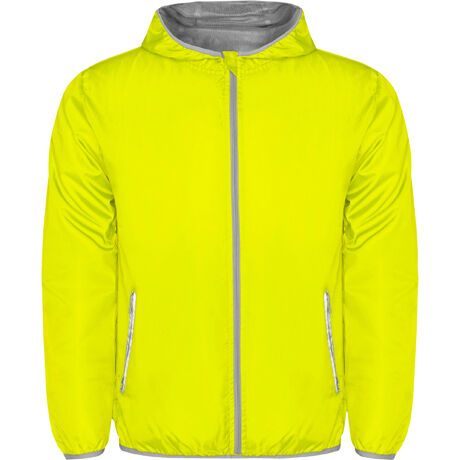 CORTAVIENTOS ANGELO INFANTIL AMARILLO FLUOR TALLA 4