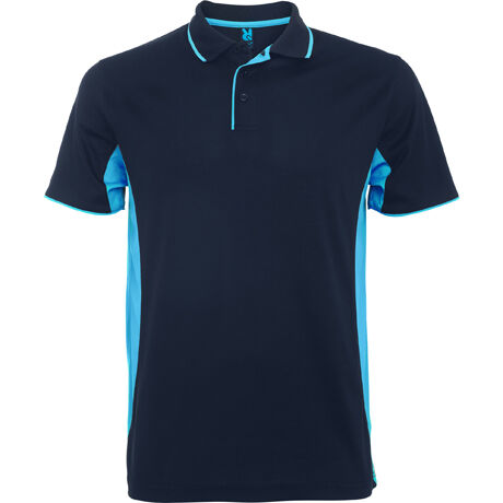 POLOS MONTMELO MARINO/CELESTE TALLA S