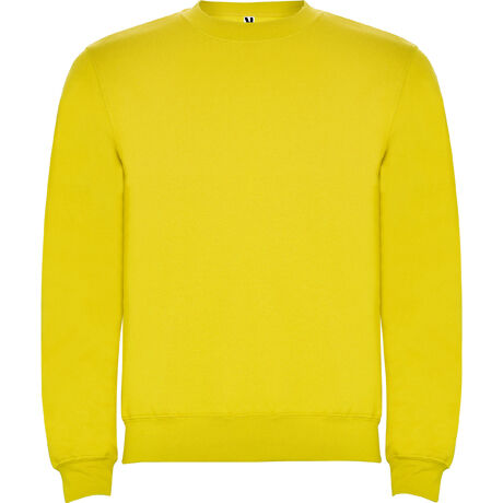 SUDADERA CLASICA UNISEX AMARILLO TALLA 3/4