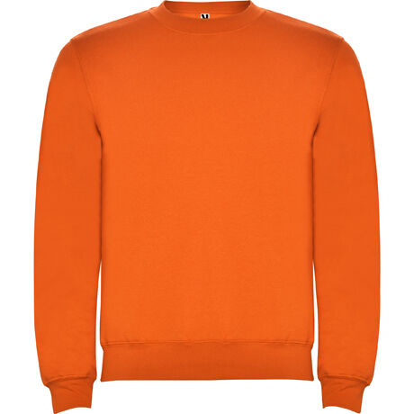 SUDADERA CLASICA UNISEX NARANJA TALLA 3/4