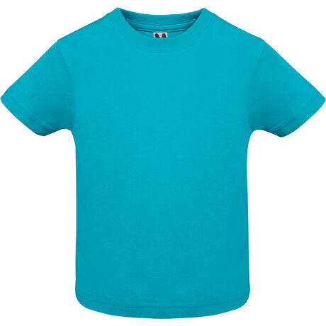 CAMISETAS BABY TURQUESA TALLA 6 MESES