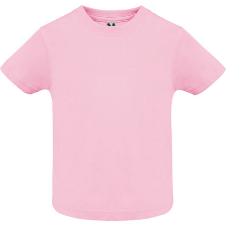 CAMISETAS BABY ROSA CLARO TALLA 6 MESES