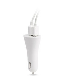 Cargador Coche USB Heyon BLANCO