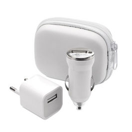 Set Cargadores USB Canox BLANCO