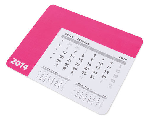 ALFOMBRILLA CALENDARIO FUCSIA