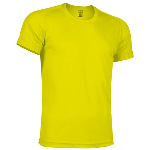 CAMISETA TÉCNICA RESISTANCE AMARILLO FLUOR 4/5