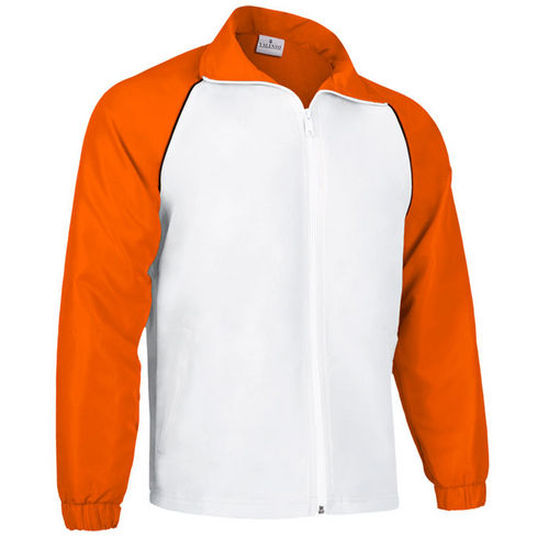 CHAQUETA MATCH POINT NARANJA-BLANCO-NEGRO 6/8