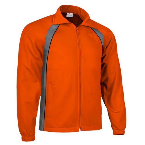 CHAQUETA TOURNAMENT GRIS-NARANJA-NEGRO 3