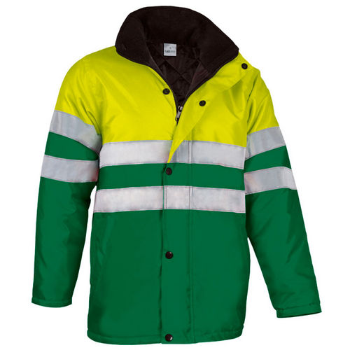 PARKA A.V. TRAFFIC AMARILLO FLUOR-VERDE ESTEPA XXL