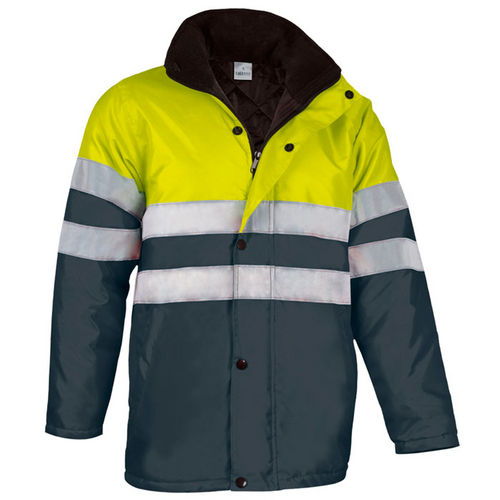 PARKA A.V. TRAFFIC AMARILLO FLUOR-GRIS CARBON L