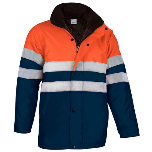 PARKA A.V. TRAFFIC NARANJA FLUOR-MARINO L