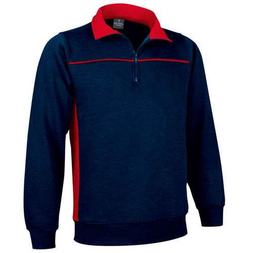 SUDADERA THUNDER AZUL MARINO-ROJO 3XL