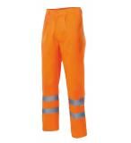 PANTALON ALTA VISIBILIDAD NARANJA FLUOR TALLA L