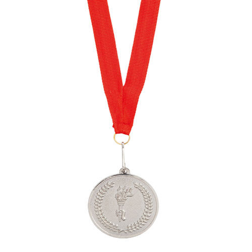 Medalla Corum ROJO / PLATA