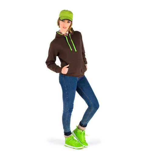 SUDADERAS URBAN WOMAN NEGRO/GRIS VIGORÉ TALLA M