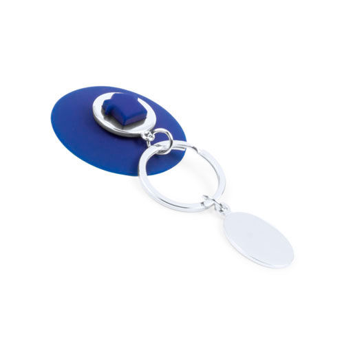 Llavero Moneda Halman AZUL