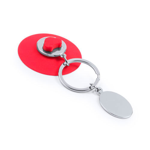 Llavero Moneda Coltax ROJO