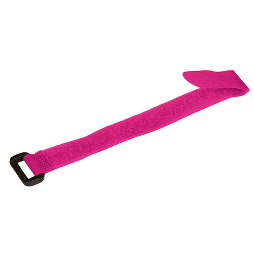 MUÑEQUERA VELCRO IBIZA ROSA FLUOR UNICA