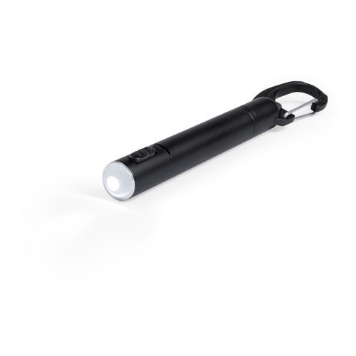Bolígrafo Linterna Krujer NEGRO