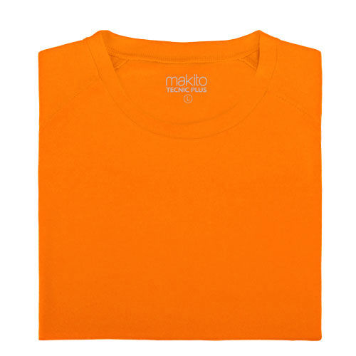 Camiseta Adulto Tecnic Plus NARANJA FLUOR