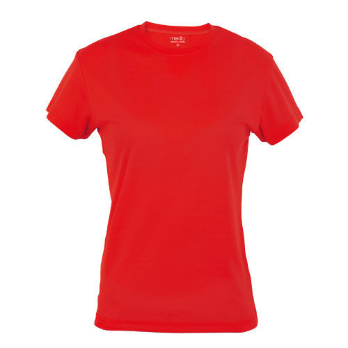 Camiseta Mujer Tecnic Plus ROJO