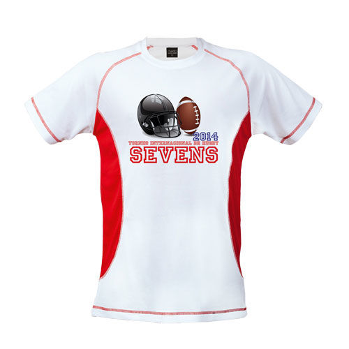 Camiseta Adulto Tecnic Combi ROJO