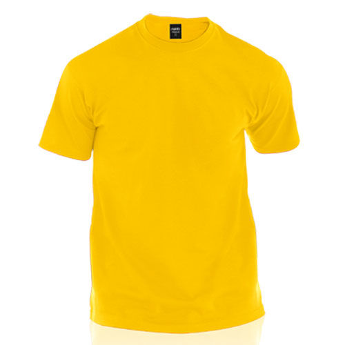 Camiseta Adulto Color Premium AMARILLO