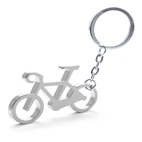 Llavero Ciclex PLATEADO