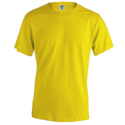 Camiseta Adulto Color "keya" MC130 AMARILLO