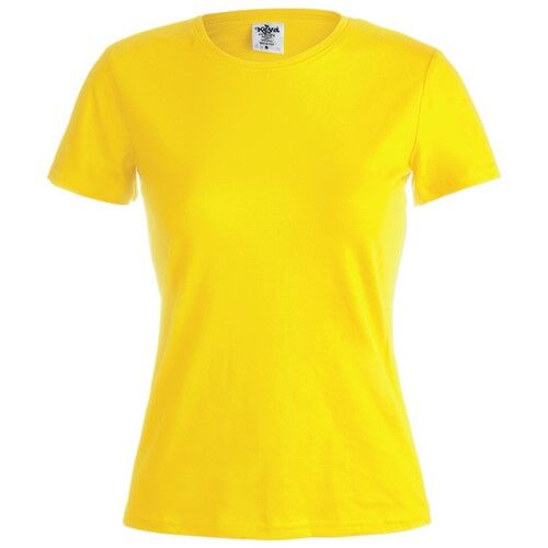 Camiseta Mujer Color "keya" WCS150 AMARILLO